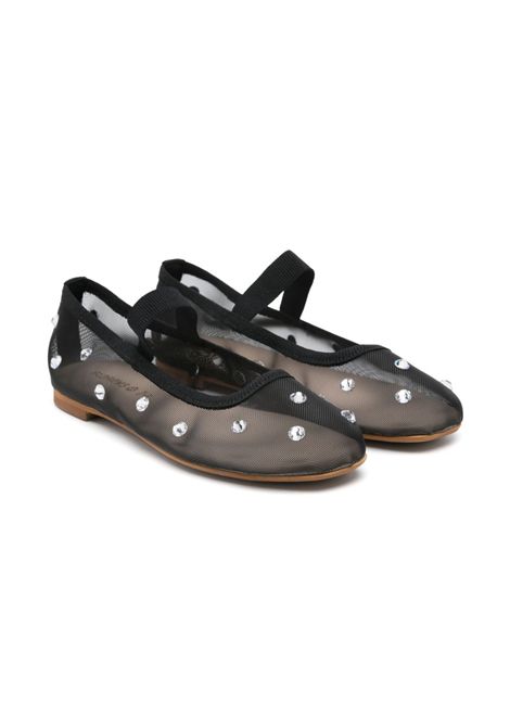Ballerine impreziosite da strass FLORENS | F923118V RETE NERO
